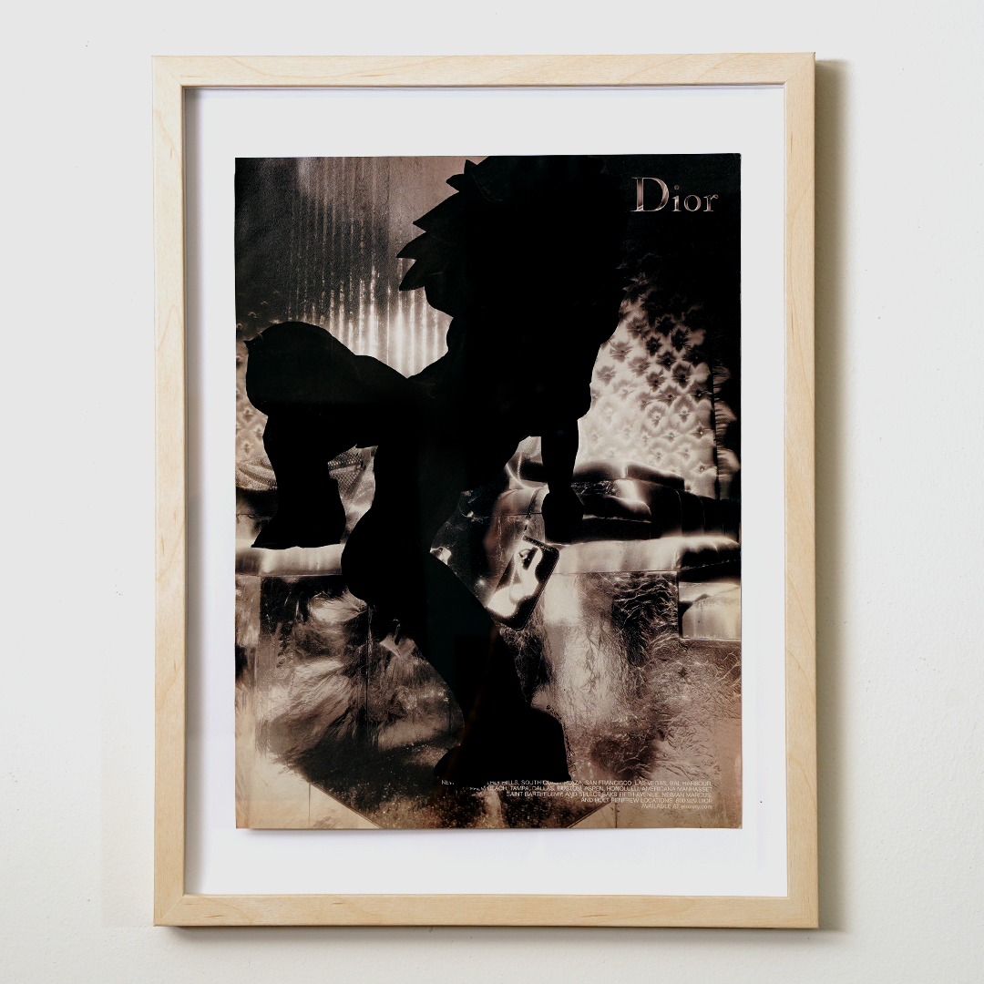 HK Zamani, "Fashion Erasure #10"